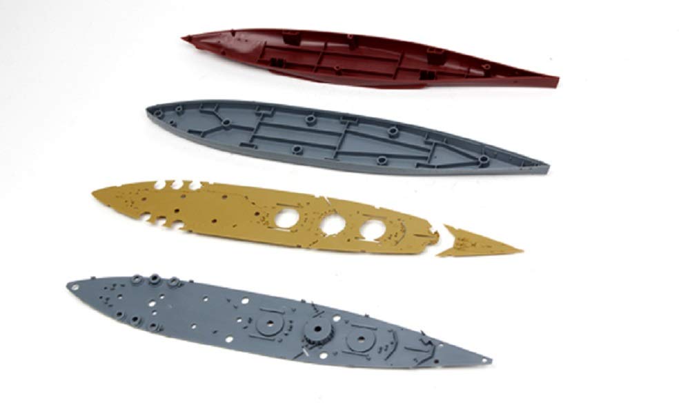 Meng Model 1/700 British Royal Navy Battleship HMS Rodney 29 Plastic Model MPS001