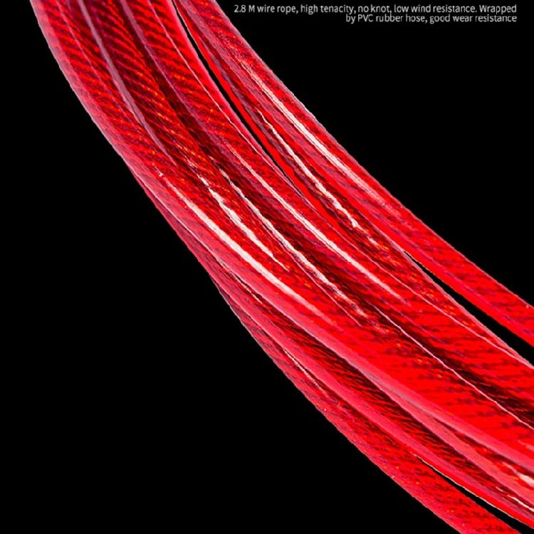 Adjustable Fitness Exercise Rope Telescopic Jump Rope 360 Degree Swivel Bearing Workout Exercise Jump Rope Enduring