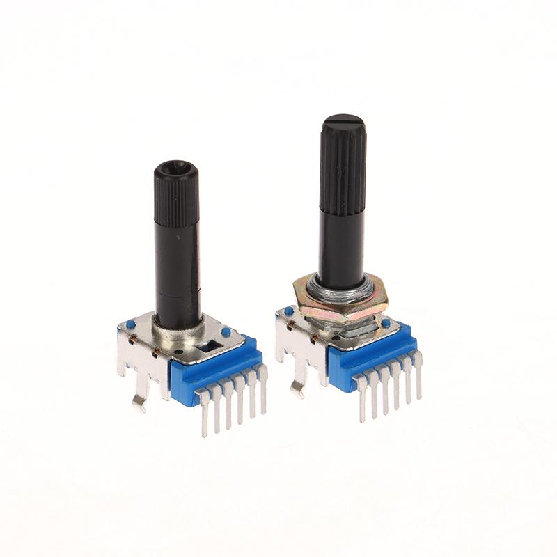 2 Piece Rk12 Type Double B20K B50K Electronic Organ Speaker Audio Volume Adjustment Potentiometer 6 Pin