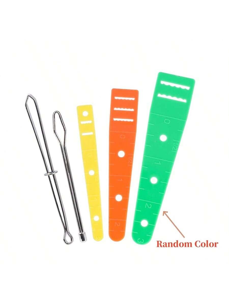 

5pcs Sewing Tool Kit for Hoodies DIY Projects Elastic Band Replacement Drawstring Adjustment Tools with Mixed Colors