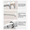 Portable Without Drilling Retractable Clothes Drying Rack Space Saving Hanger for Travel and Home Use Elegant Designs