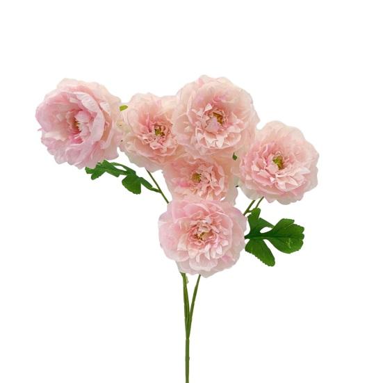 

Artificial Peony Flower 6 Heads Blooms Faux Silk Peonies with Stem Fake Flower Branches for Vase Wedding Centerpieces Floral Arrangements