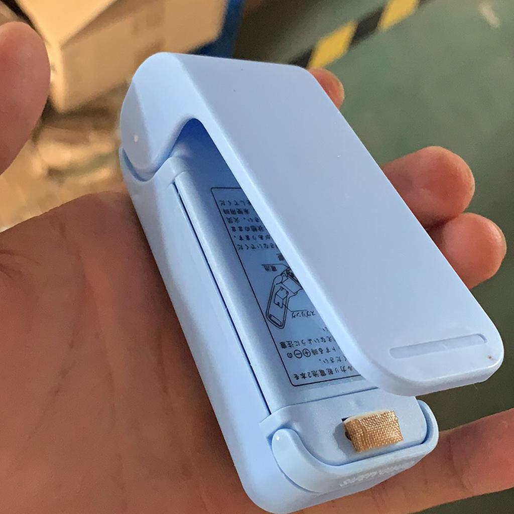 Portable Bag Sealer Manual Press Household Heat Sealing Machine for Food Dry Fruits Snacks