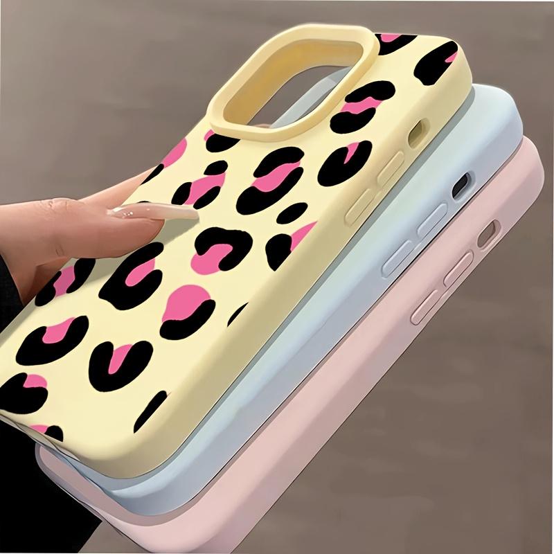 Full screen leopard print phone case suitable for iPhone 17 16 15 14 13 12 11 Pro/Max/Plus anti drop and shockproof back cover