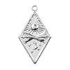 6pcs/Lot Metal Sun Pendant Sunset Sunshine Stainless Steel Charms For Jewelry Making Supplies Fashion Charm DIY Earring Necklace