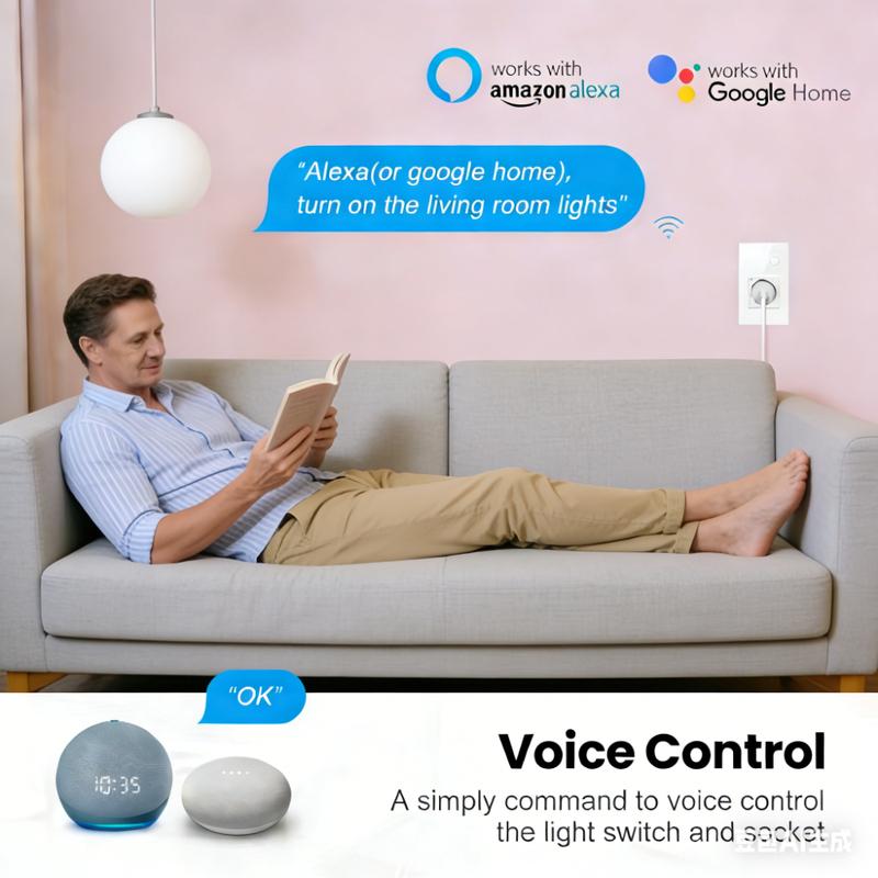 Melery Matter over WiFi Smart Light Wall Switch Touch Sensor Glass Panel Remoted Google/Apple Home Siri Alexa Homekit Smarttings