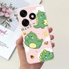 For Tecno Spark 20C Case BG7n Cute Dinosaur Cartoon Cover Soft Silicone Phone Case For Tecno Spark 20 Pro Spark20 C Shell Bumper