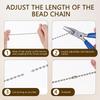 Stainless Steel Light Fixture Chain Easy Installation Switch Chain Extender  Home Improvement