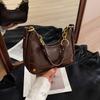 Underarm bag Women's bag Portable trendy fashion French high sense foreign style retro versatile chain One shoulder messenger bag