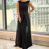 European and American New Women's Clothing Fashion Sequined Splicing Slim-fit Jumpsuit Skirt