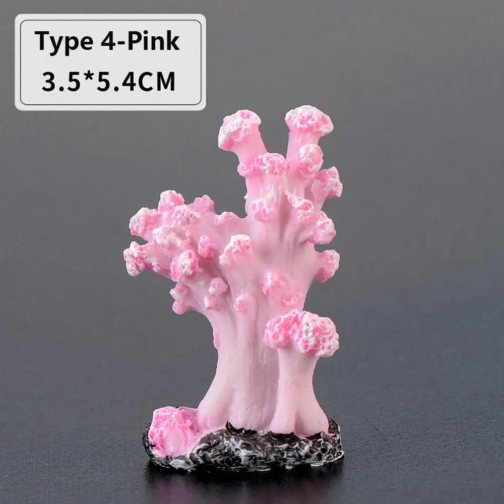 Aquarium Artificial Coral Landscape Ornaments Garden Fish Tank Decor Resin Reef Rock Making Simulation Starfish DIY Background