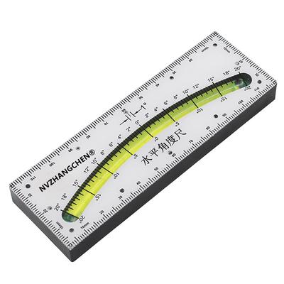 High Precision Horizontal Angle Ruler Square Horizontal Bubble Level Spirit Level Ruler for Diy Home Improvement Measuring Tool