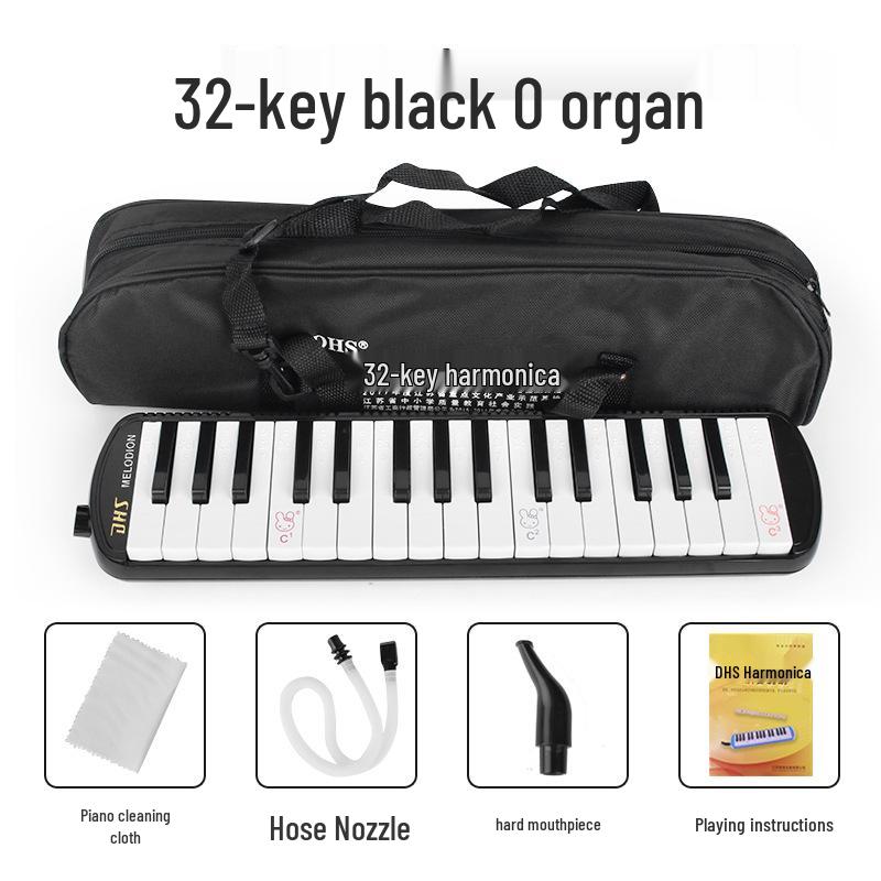 Qimei 37-Key Harmonica for Students, Teacher-Recommended 32-Key Harmonica for Children