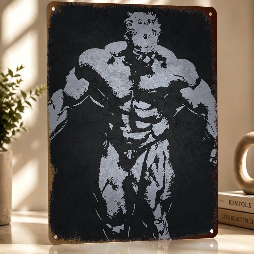 Jay Cutler Iconic D Printed Texture Poster Personalized Wall Art Retro Metal Tin Signs for Decoration Room Accessories Bedroom