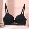 Smooth Seamless Small Chest Gather Underwear For Women Comfortable Upper Support Anti Shock Closed Bra Hollow Bra