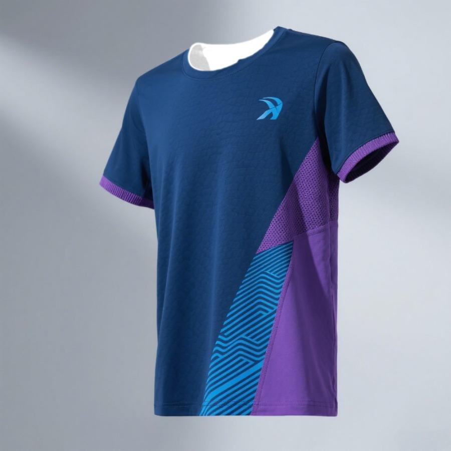 New trendy clothing Printen 2025 Zomer Heren Badminton 3D T-shirt Buiten Sport Training Sneldrogend Ademend Sport T-shirt 6XL