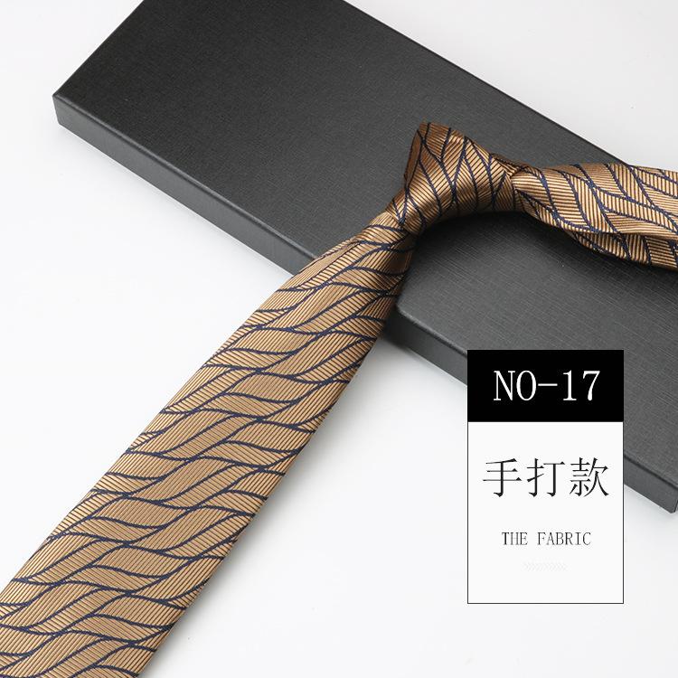 Obchodní kravata Pánský oblek Šaty Červená Zelená Host Pódium Svatba 8cm Vzor Ruční vázání