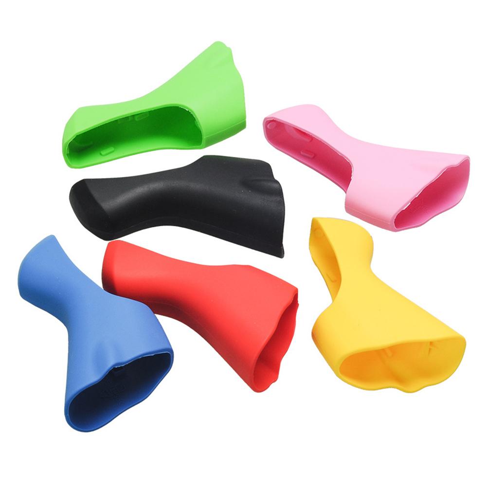 Bremsehendeldeksel for landeveissykkelskifter i silikon for SHIMANO 105 ST-4700/5800/6800/R7000/R8000 Sykkelgirkasse, spakbrakettdeksel