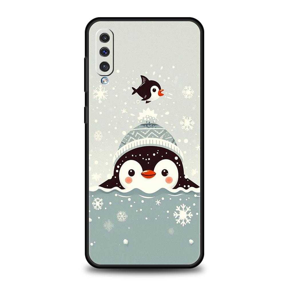 

Пингвин Каваи Милый Чехол Для Телефона Для Samsung A26 A36 A56 A54 A52 A50 A70 A40 A12 A14 A16 A22 A24 A42 A34 A32 5G A04s A06 5G Чехол Samsung A32 5G