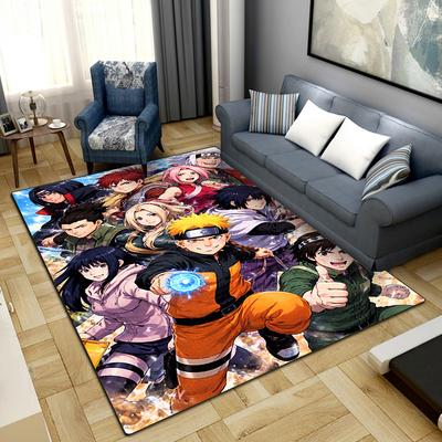 Anime-Naruto Area Carpet for Living Room Bedroom Home Decor Cool Movie Mat Floor Mat -LXR41