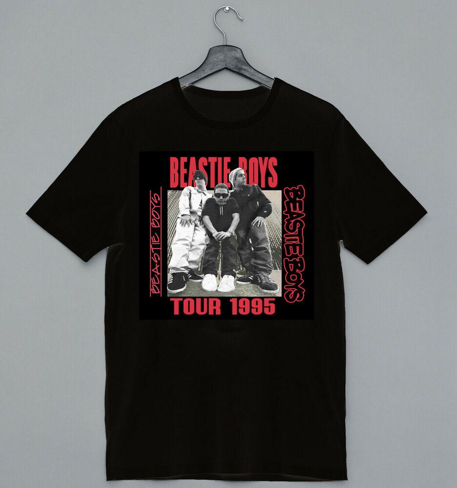 

Черная футболка унисекс с перепринтом Beastie Boys 1995 Tour Band
