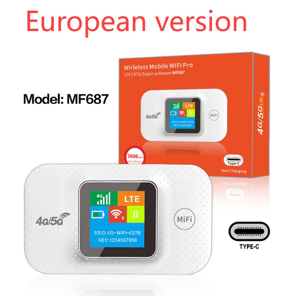 4G Lte WIFI Router Wireless Mobile Wifi Portable Modem Mini Outdoor Hotspot Pocket Mifi 150mbps Sim Card Slot Repeater 3000mah
