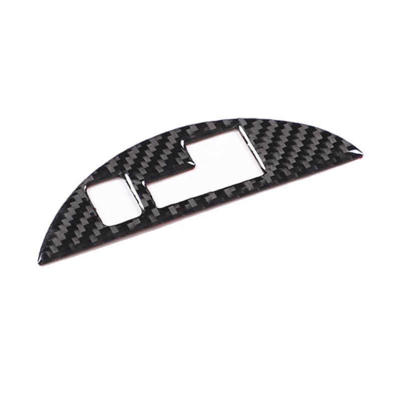 For Mazda MX-5 Miata Roadster 2016-24 Soft Carbon Fiber Car Central Control Gear Indicator Box Sticker Car Interior Accessories
