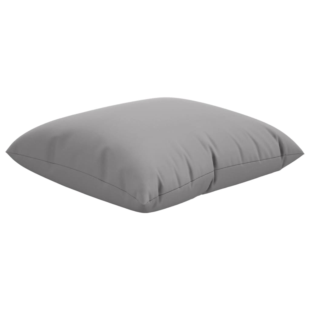 Sofa Cushions 4 pcs Gray 40x40 cm Fabric