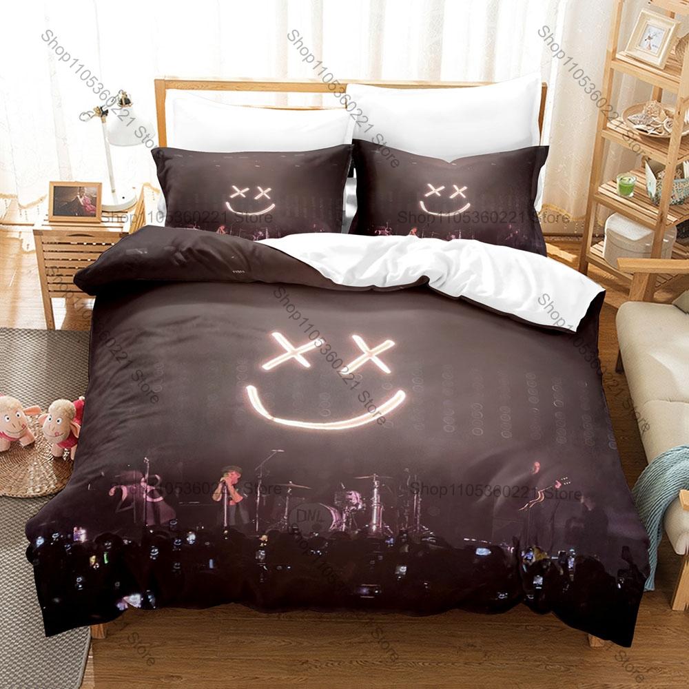 British Pop Rock Singer Louis Tomlinson Faith In The Future Walls Album Bedding Set 1 Duvet Cover + 2 Pillowcases HD Print