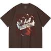 230 Gsm 100% Cotton Heavy Metal T-Shirt  Rock Band Popular Music Print Unisex Heavy Cotton T Shirt