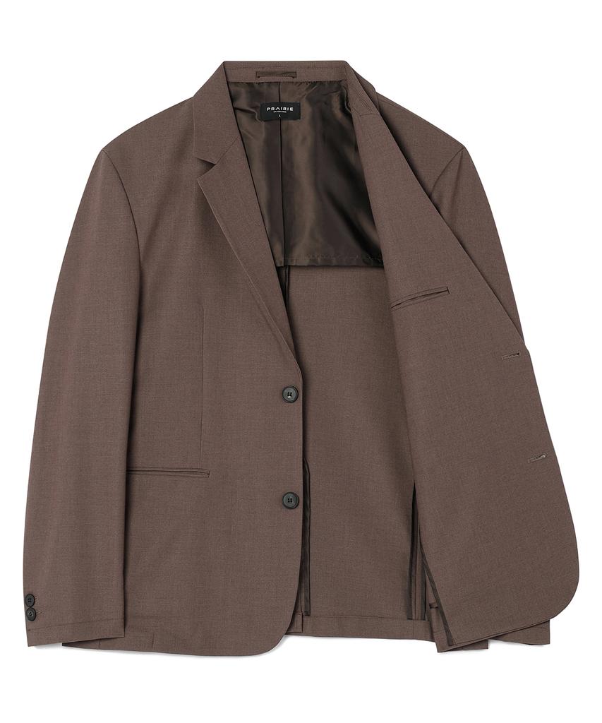 Prairie Airflow Loose Fit Blazer (Brown)