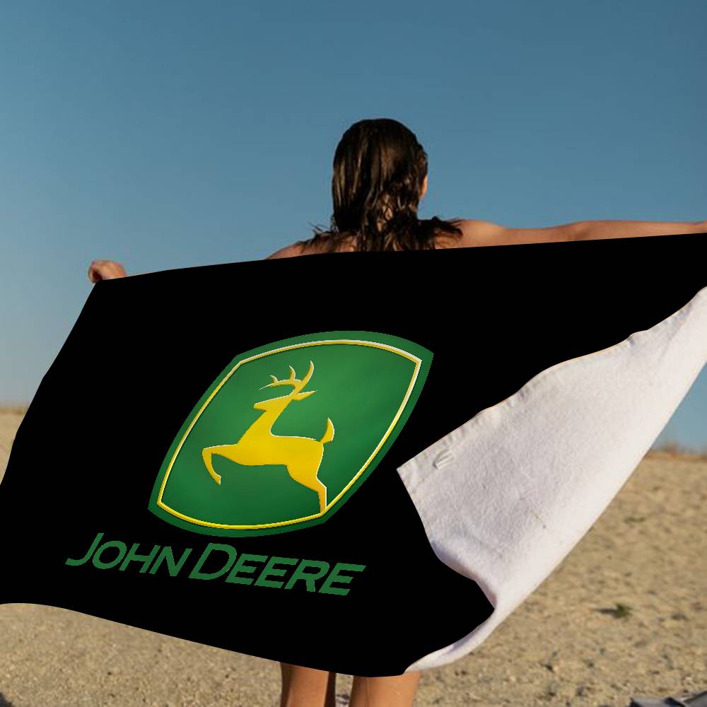 J-John-Logo-Deeres Anime Big Microfiber Beach Towels Quick Dry Towel Sand Beach Towels Pool Towel for Travel Swim Pool Yoga