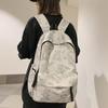 Schoolbag backpack new schoolbag for female junior high school students simple and versatile printed bear niche design college student computer 