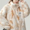 New Fashion Lamb Wool Coat R Women Casual Winter Cotton Jacket with High-end Feeling and Thickened Inside