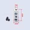 Steel Core Fitness Cable Terminal Replacement Wire Rope Port Joint Fitness Cable Ends  Gym Machines