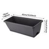 Window Box Planter Container Flower Boxes Pot Garden Flower Plant Pot Vegetable Planters with Tray for Balcony Indoor Outdoor