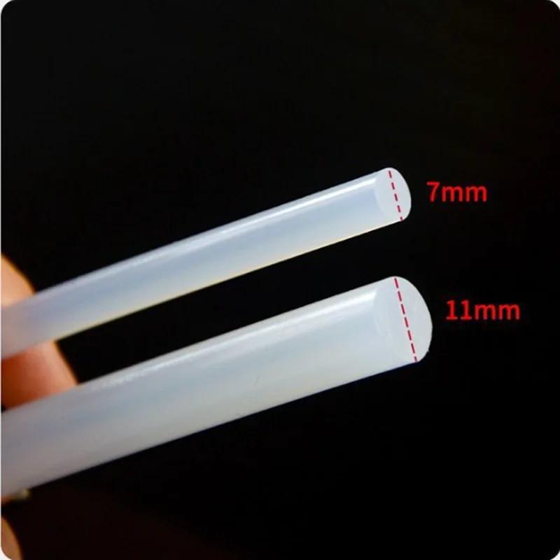 7/11mm *270mm 10pc Hot Melt Glue Sticks Mini Size Glue Gun Sticks for Glue Gun DIY Art Craft General Repairs Home Decoration