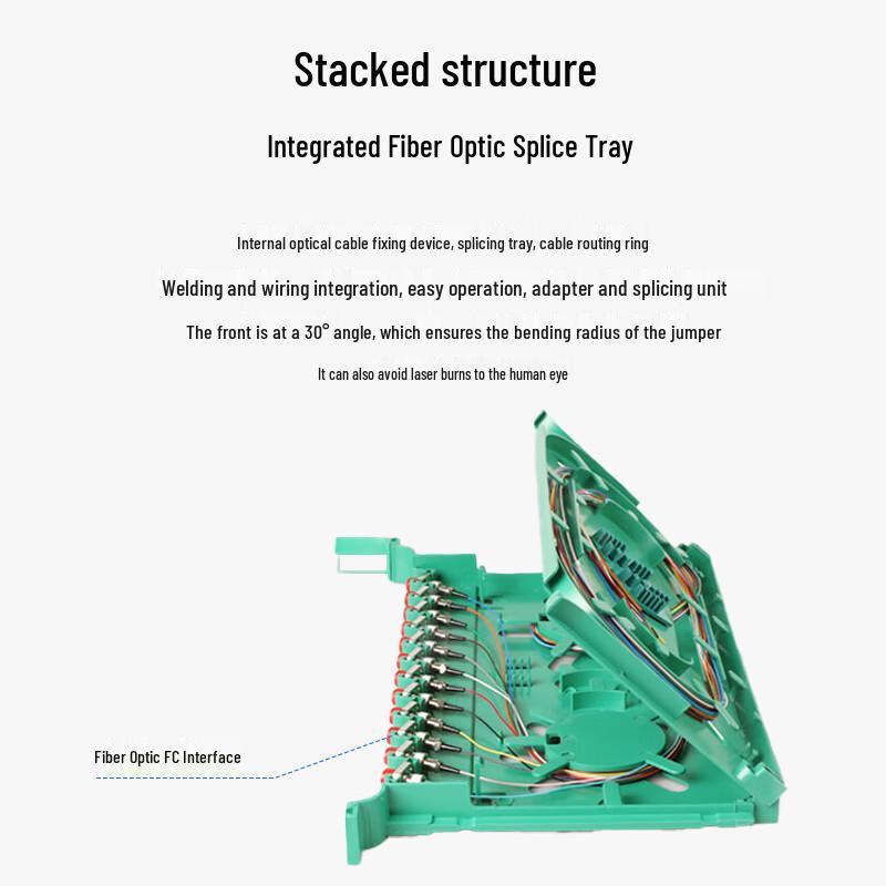 Boyang ODF Unit Integrated Fiber Optic Splicing Tray