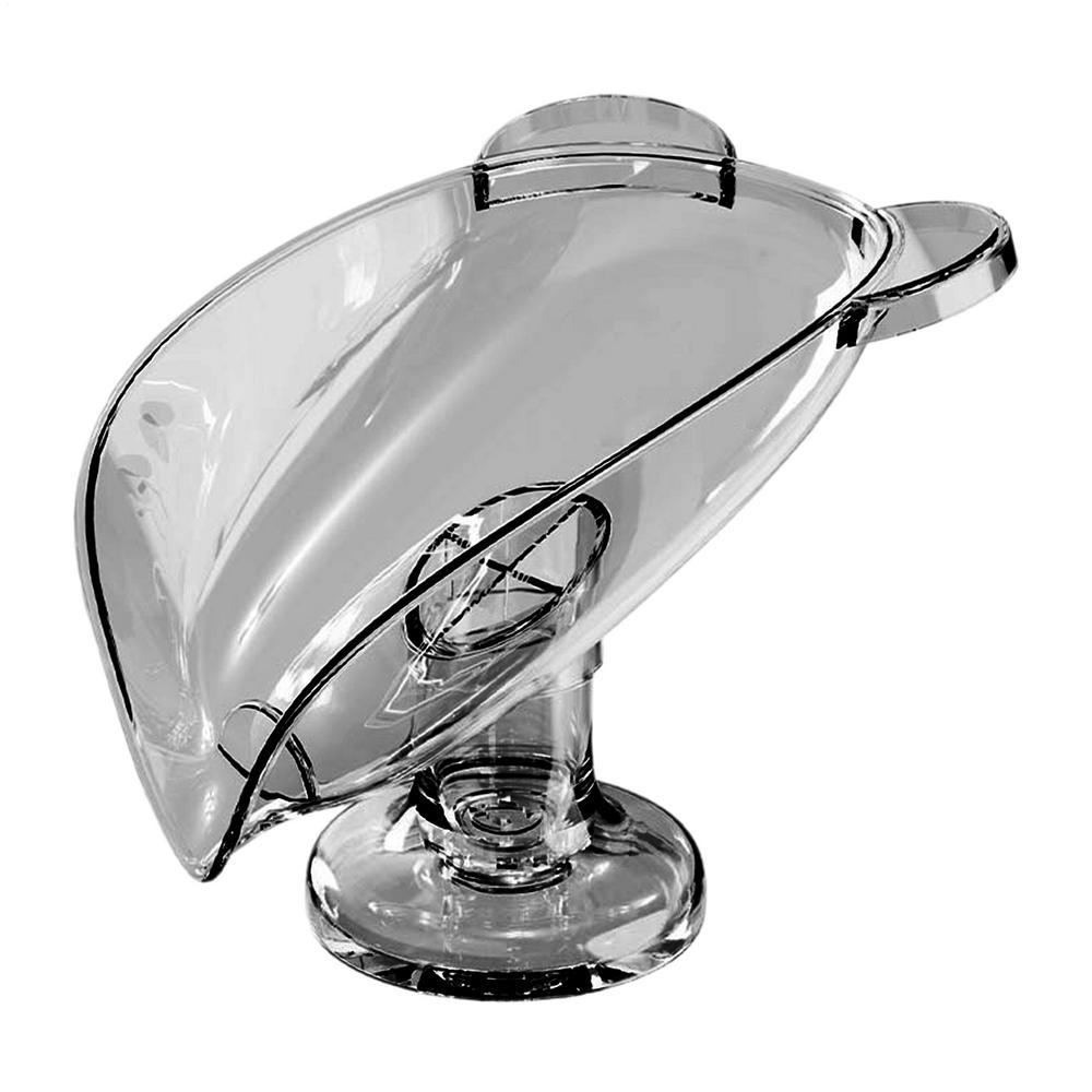 Drainable Suction Cup Soap Case No-drilling Removable Bar Soap Holders Bathroom Countertop Soap Box Bathroom Accessories