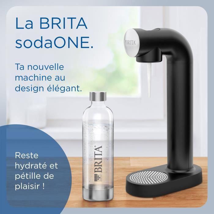 BRITA kolsyremaskin - SodaONE Vit - 1 flaska 1L och 1 CO2-cylinder ingår