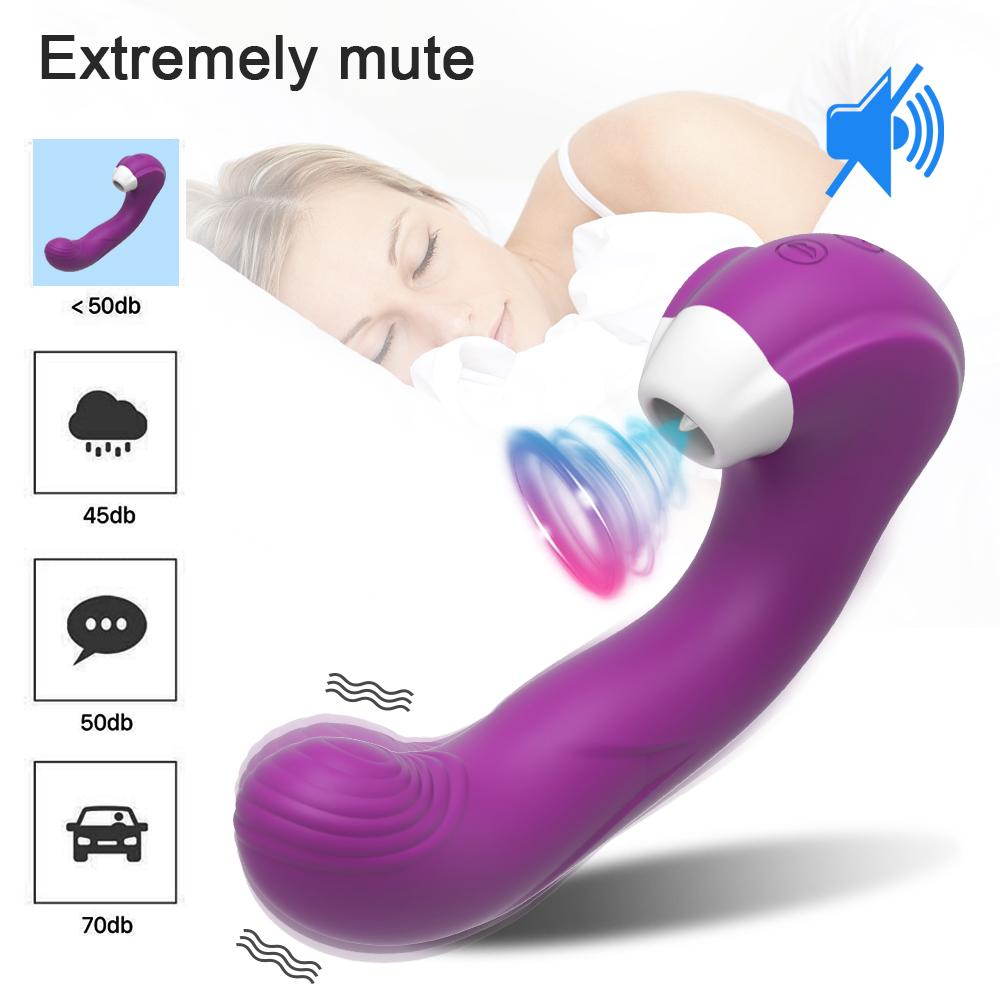 Clitoral Vagina Sucker Licking Dildo Vibrator Women G Spot Vibrating Clitoris Stimulator Sex Toys for Woman