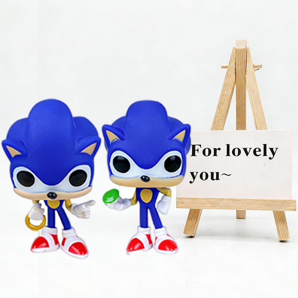 Anime Sonic Figures Set Dr. Eggman Shadow Knuckles Pvc Model Action Collectible Model Toys For Fans Birthday Present