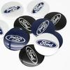 New 2026 Car Sticker Ford New 2025 Hot 4pcs 56/60/65mm Car Wheel Center Hub Caps Stickers Badge For Ford Fiesta Mondeo Explorer