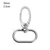 Alloy Dog Chain Hook Collar Snap Shoulder Strap Buckle Belt Clasp Clip Key Ring Trigger Buckles