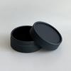 Round Jewelry Storage Box Slotted Earrings Holder Portable Paper Organizer for Bedroom Vanity Trip Small Gift for Girls