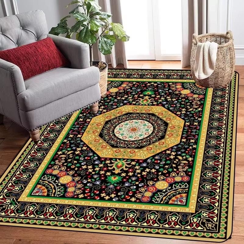 Large Size Large Carpet Raditional Oriental Vintage Area Rug Nordic Floor Mats European Door Area Old Printed Carpet Modern INS