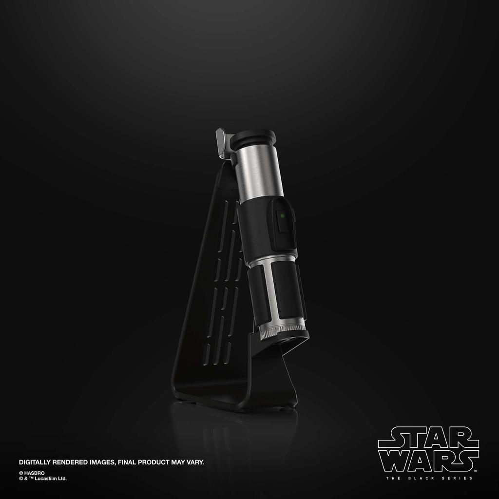 Hasbro Star Wars Black Series Yoda Force Effect Elite Electronic Lightsaber with Advanced LED and Sound Effects F8683 (Ages 14+) (Authentic Product)