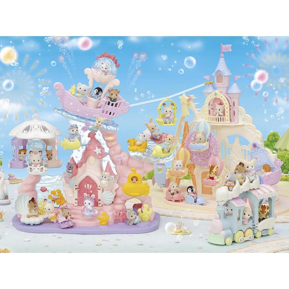 Sylvanian Families Freizeitpark-Attraktion [Fluffy Cloud Parade Eisenbahn-Set]