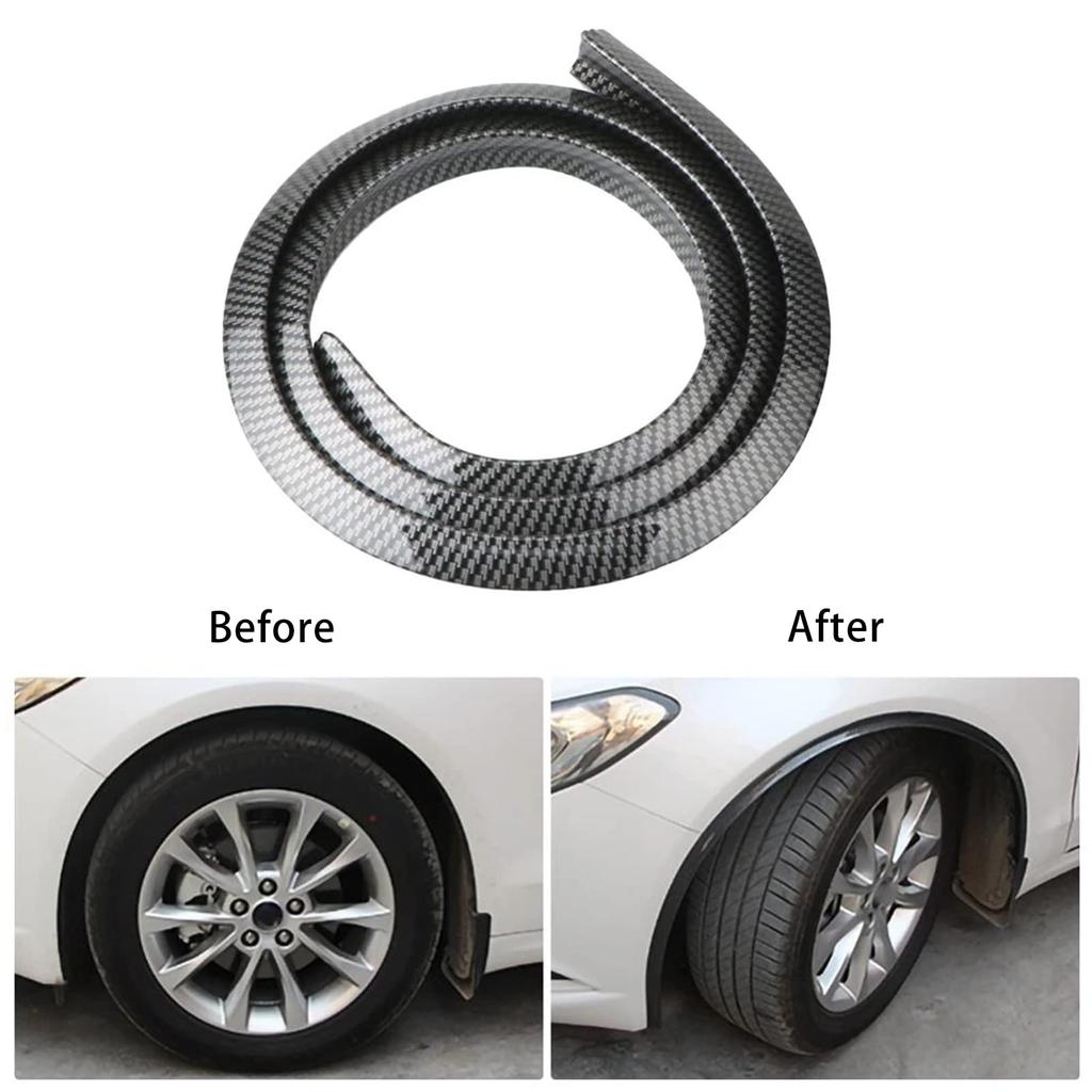 Rear Spoiler for Cars, Universal Wing, General Purpose Fender, Length 16.4 Ft (5 M),