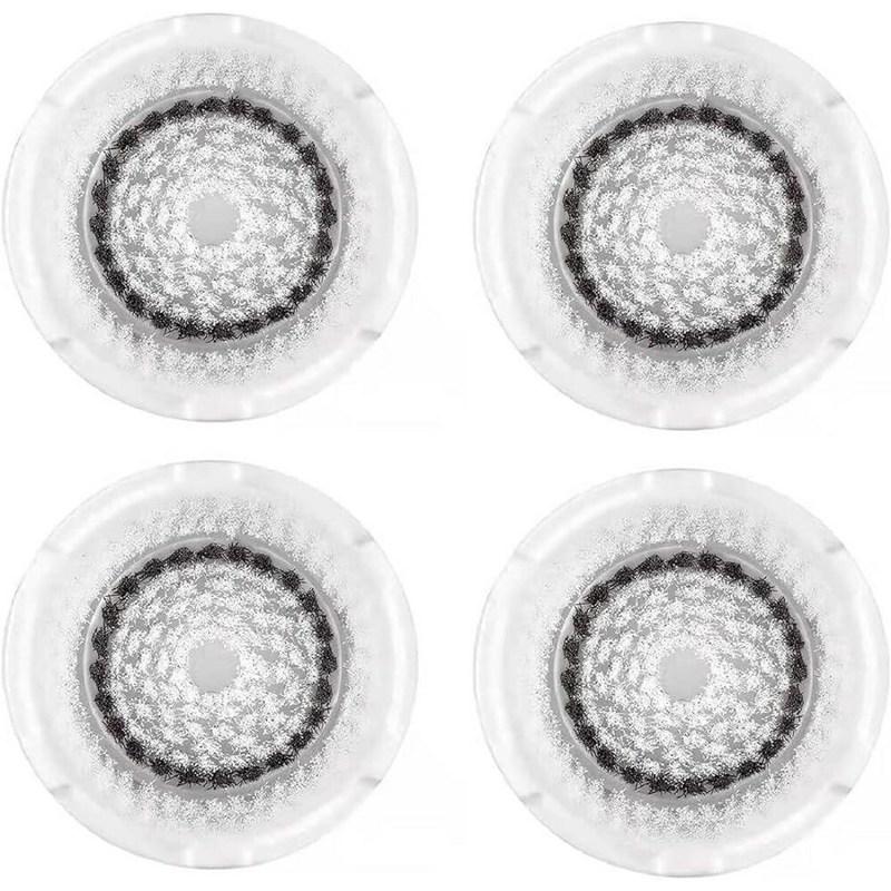 Clarisonic Sensitive Facial Cleansing Brush Head Replacement Mia 1 2 Fit Alpha Smart Profile Uplift, 4 pcs